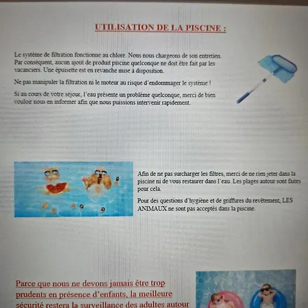 Casa vacanze Chez Nathan Et Anaïs, T5 Clim, Piscine, Pétanque, Rivière Vallon-Pont-dʼArc